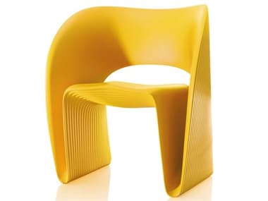 Magis Outdoor Raviolo Yellow Polypropylene Lounge Chair MAOSD580G