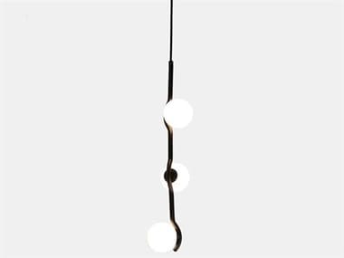 Mobital Pluto 3-Light Matte Black Linear Pendant MBALPPLUTMBLA