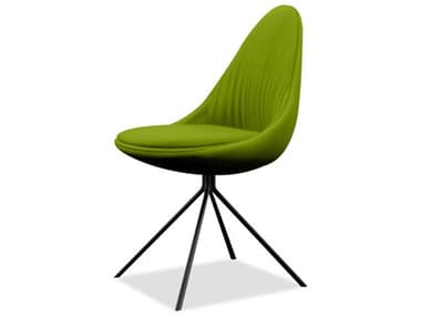 Mobital Chick Green Faux Leather Armless Dining Chair MBDCHCHICGREEBLASW