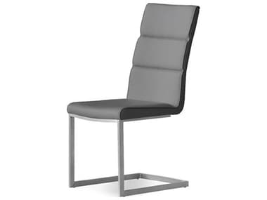 Mobital Duomo Gray Side Dining Chair MBDCHDUOMGREY