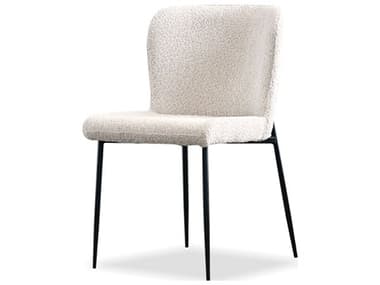 Mobital Reef Beige Upholstered Armless Dining Chair MBDCHREEFBISBPCBLA