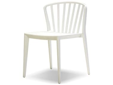 Mobital Windsor White Armless Dining Chair MBDCHWINDWHIT