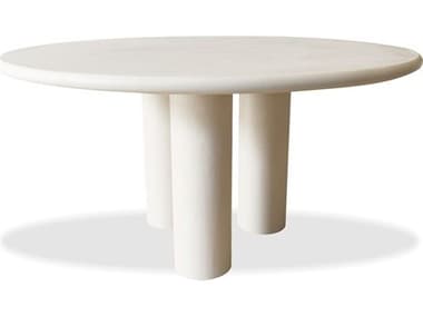 Mobital Elephant Round Wood Dining Table MBDTAELEPIVTUROUND