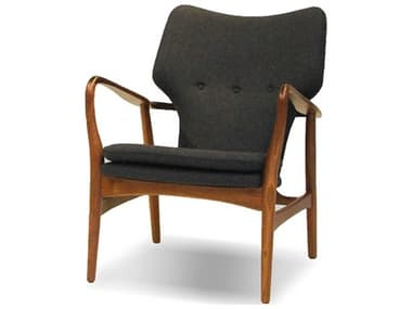 Mobital Ingrid 27" Brown Fabric Accent Chair MBLCHINGRGREVASHWA