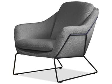 Mobital Jasper 29&quot; Black Fabric Accent Chair MBLCHJASPSMBOBLAC2