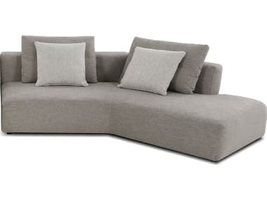 Mobital Como Gray Upholstered Sectional Corner RSF MBSECCOMOBIBECORNR