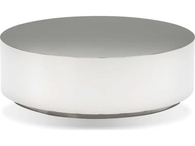 Mobital Sphere 37" Round Metal Steel Coffee Table MBWCOSPHESTEEROUND