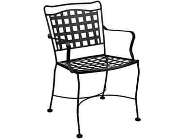 Meadowcraft Vera Cruz Wrought Iron Outdoor Patio Dining Arm Chair MD171100002