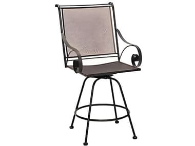 Meadowcraft Monticello Wrought Iron High Swivel Patio Counter Stool MD278080001