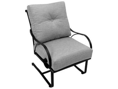 Meadowcraft Monticello Deep Seating Wrought Iron Spring Lounge Chair MD278140001