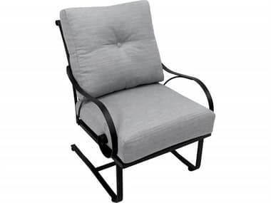 Meadowcraft Monticello Deep Seating Wrought Iron Spring Outdoor Lounge Chair MD278140001