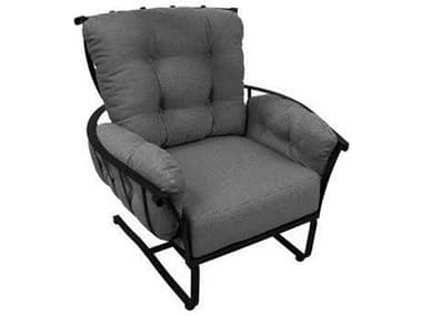Meadowcraft Vinings Deep Seating Wrought Iron Spring Lounge Chair MD285140001