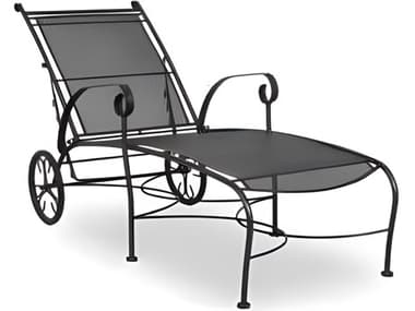 Meadowcraft Alexandria Wrought Iron Patio Chaise Lounge MD302150001