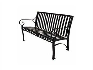 Meadowcraft Commercial Wrought Iron Promenade Small Bench MD627200001