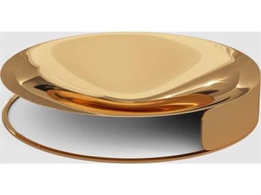 ModLuxe Lulo Polished Gold Decorative Plate MDLGO5226