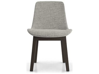 ModLuxe Oxnard Ash Wood Gray Upholstered Side Dining Chair MDLHI1901BGBT