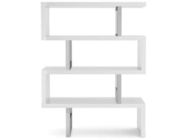 ModLuxe Dover Glossy White Bookcase MDLMD105LAQ