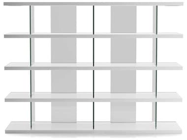 ModLuxe Otford Glossy White Bookcase MDLMD109WLAQ