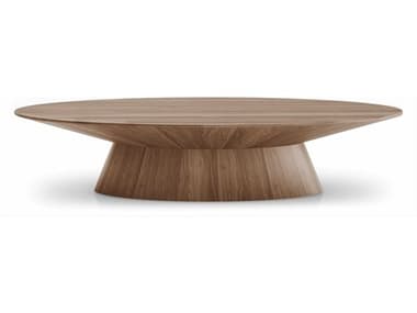 ModLuxe Ravenna Oval Wood Walnut Coffee Table MDLMD410WAL