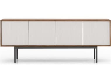 ModLuxe Calais 87&quot; Natural Wood Walnut Sideboard MDLMD718WAL