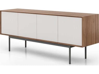 ModLuxe Calais 87&quot; Natural Wood Walnut Sideboard MDLMD718WAL