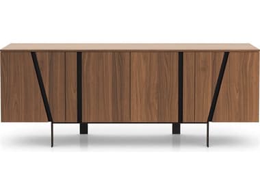 ModLuxe Valencia 76&quot; Natural Wood Walnut Sideboard MDLMD736WAL