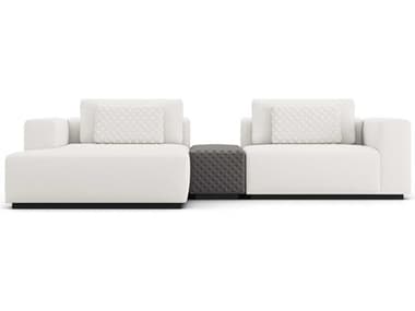 ModLuxe Siena White Upholstered Sectional Sofa MDLMD822SET20B3PCCHK