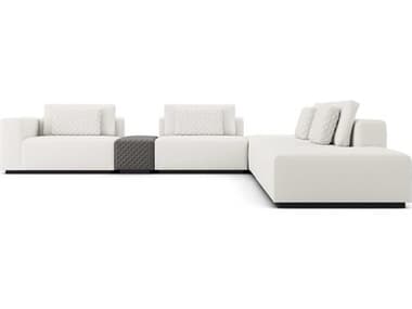 ModLuxe Siena White Upholstered Sectional Sofa MDLMD822SET22A6PCCHK