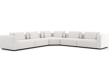 ModLuxe Siena White Upholstered Sectional Sofa MDLMD822SET265PCCHK