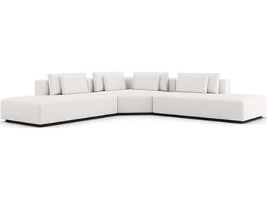 ModLuxe Siena White Upholstered Sectional Sofa MDLMD822SET273PCCHK