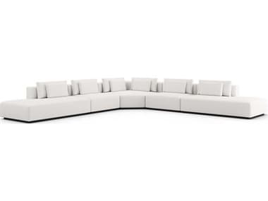 ModLuxe Siena White Upholstered Sectional Sofa MDLMD822SET285PCCHK