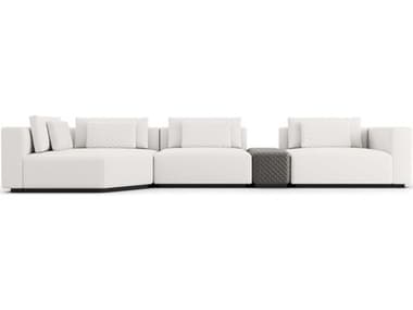 ModLuxe Siena White Upholstered Sectional Sofa MDLMD822SET32A4PCCHK