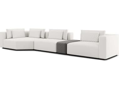 ModLuxe Siena 173" Wide White Fabric Upholstered Sectional Sofa MDLMD822SET32A4PCCHK