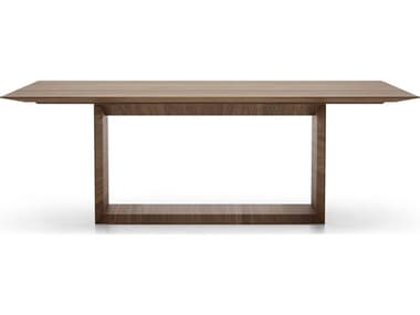 ModLuxe Broxburn Rectangular Wood Walnut Dining Table MDLMEJ10003