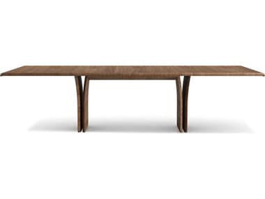 ModLuxe Wexford Rectangular Wood Top And Legs In Walnut Dining Table MDLMEJ10066