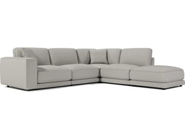 ModLuxe Lubeck Gray Upholstered Sectional Sofa MDLMODELMSET03A5PCSTN