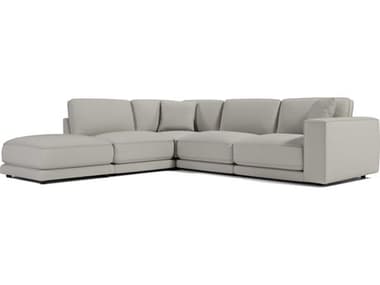 ModLuxe Lubeck Gray Upholstered Sectional Sofa MDLMODELMSET03B5PCSTN