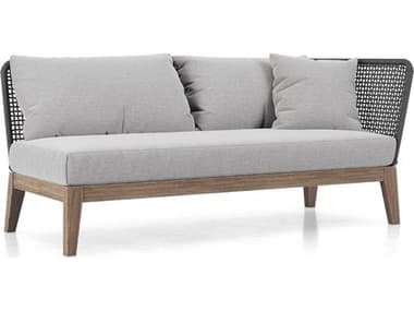 ModLuxe Outdoor Maui Rope Eucalyptus Cushion RAF Sofa MDODEPX2SRADLTEGRA