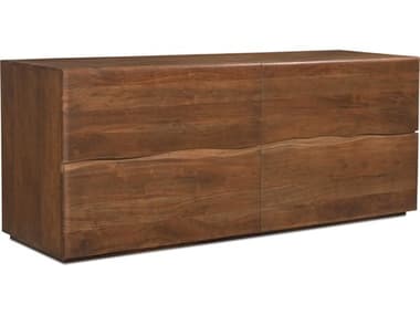 Moe's Home Watson 70" Wide 4-Drawers Acacia Wood Double Dresser MEBB100103