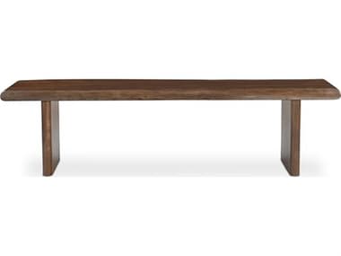 Moe's Home Lila Brown Accent Bench MEBB1037030