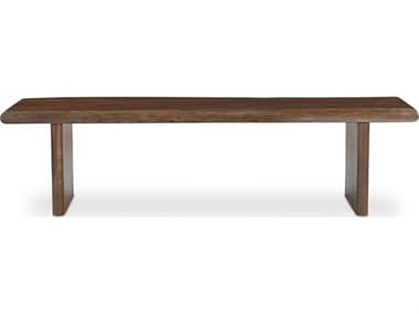 Moe's Home Lila Brown Accent Bench MEBB1038030