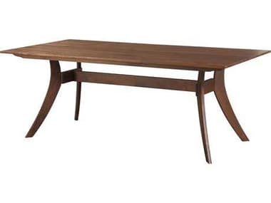 Moe's Home Collection Florence Brown 63'' Wide Rectangular Dining Table MEBC100103