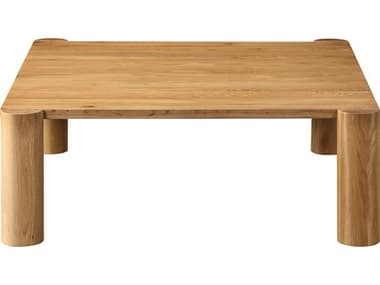 Moe's Home Post Coffee Table White Oak MEBC1096180