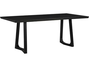 Moe's Home Silas Dining Table Black Ash MEBC1099020