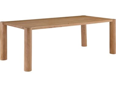 Moe's Home Post Small Dining Table Natural Oak MEBC1111180