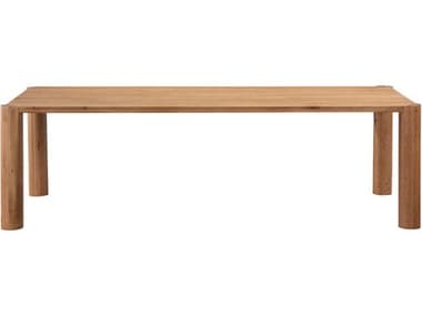 Moe's Home Post Rectangular Wood Natural Dining Table MEBC1112180