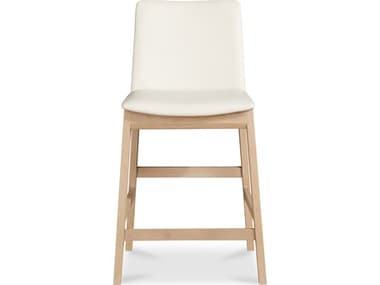 Moe's Home Deco Upholstered Oak Wood Counter Stool MEBC113805