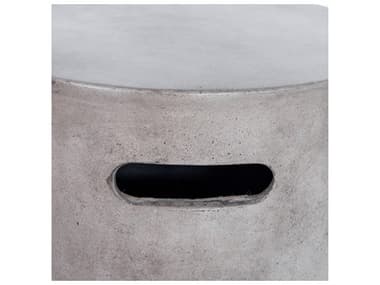 Moe's Home Cato Dark Grey Gray Accent Stool MEBQ100425