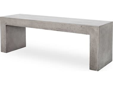 Moe's Home Collection Lazarus Dark Grey Accent Bench MEBQ100525