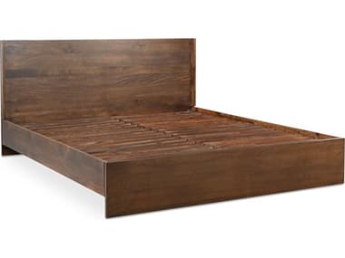 Moe's Home Everett Queen Bed Dark Brown MEBV1021200